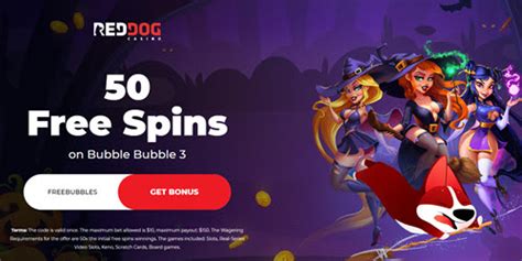 red dog casino 50 free spins no deposit